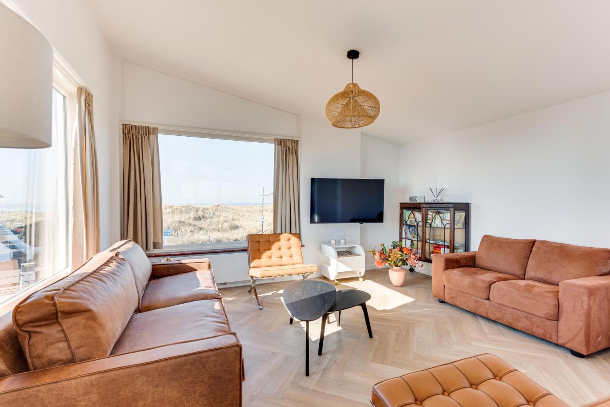 Vernieuwd Zeezicht Villa Zee Luxe بيرشن أن زي المظهر الخارجي الصورة